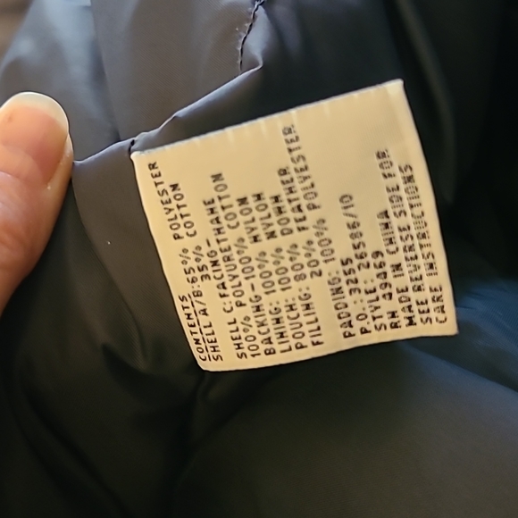 *MULBERRY STREET DOWN FILL COAT with removable hood - Picture 5 of 6